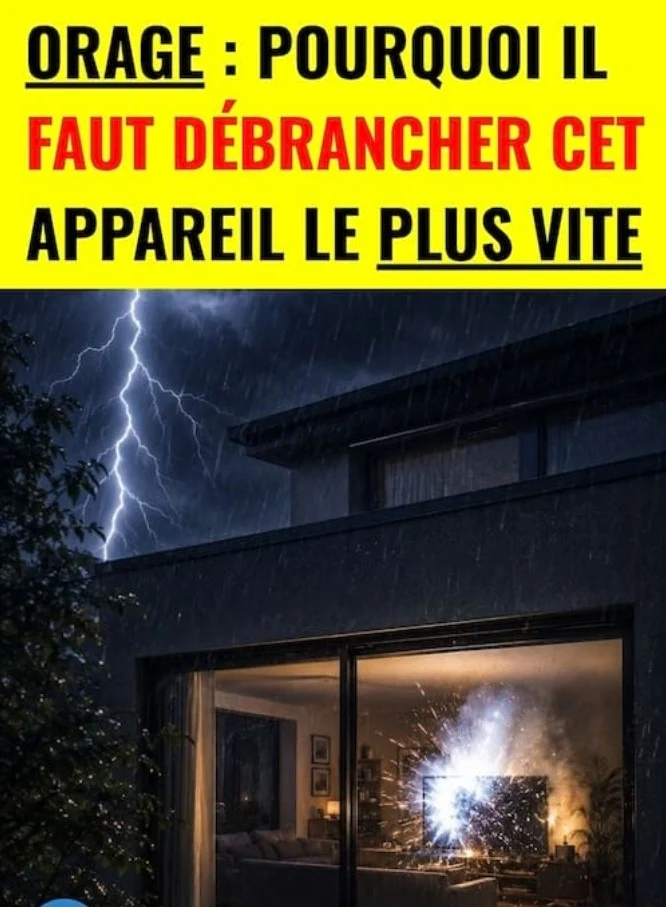 En cas d&rsquo;orage, quels appareils faut-il débrancher à la maison ?