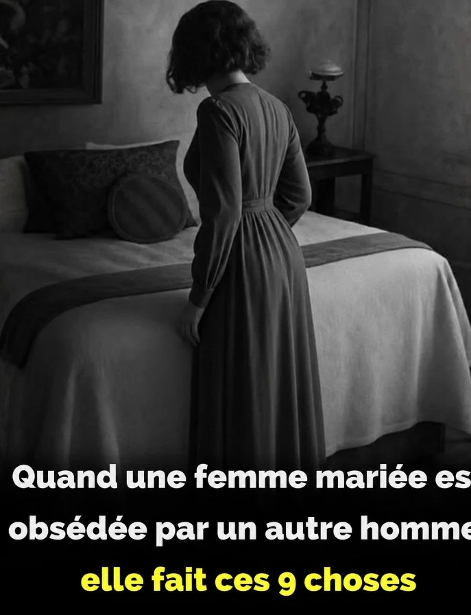Quand une femme mariée est obsédée par un autre homme, elle fait ces 9 choses