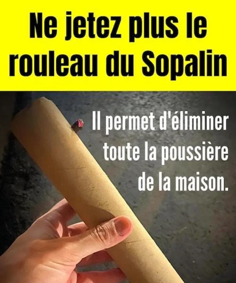 Ne jetez plus vos rouleaux de Sopalin : cette astuce toute simple permet d’atteindre la poussière cachée partout…