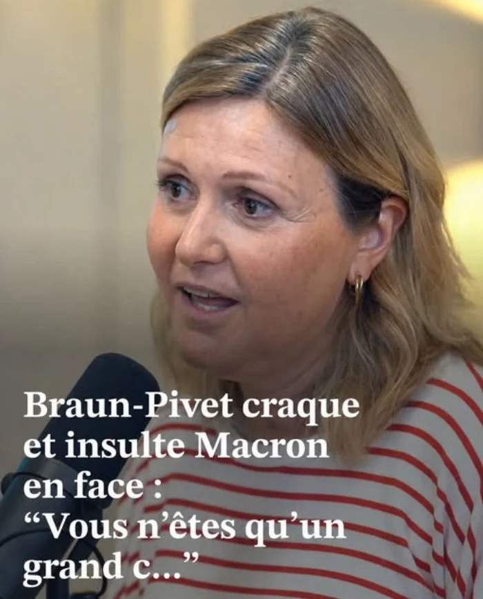 Face à Emmanuel Macron, Yaël Braun-Pivet raconte un moment particulièrement tendu et révèle ce qu’elle regrette…