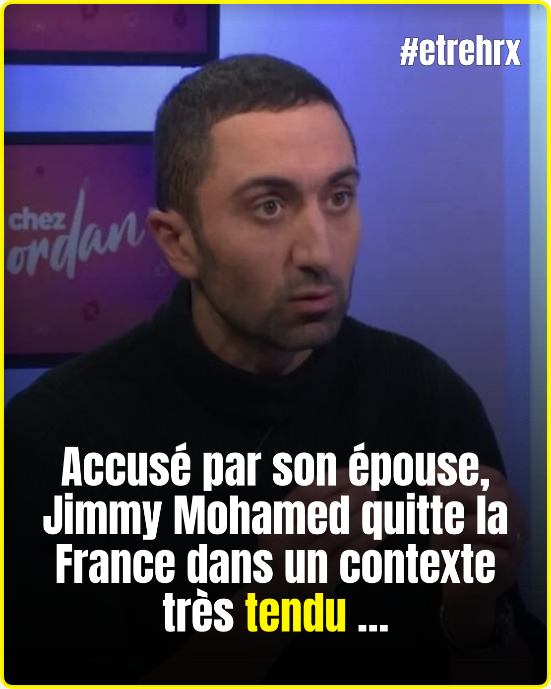Jimmy Mohamed accusé par sa femme et écarté du service public :