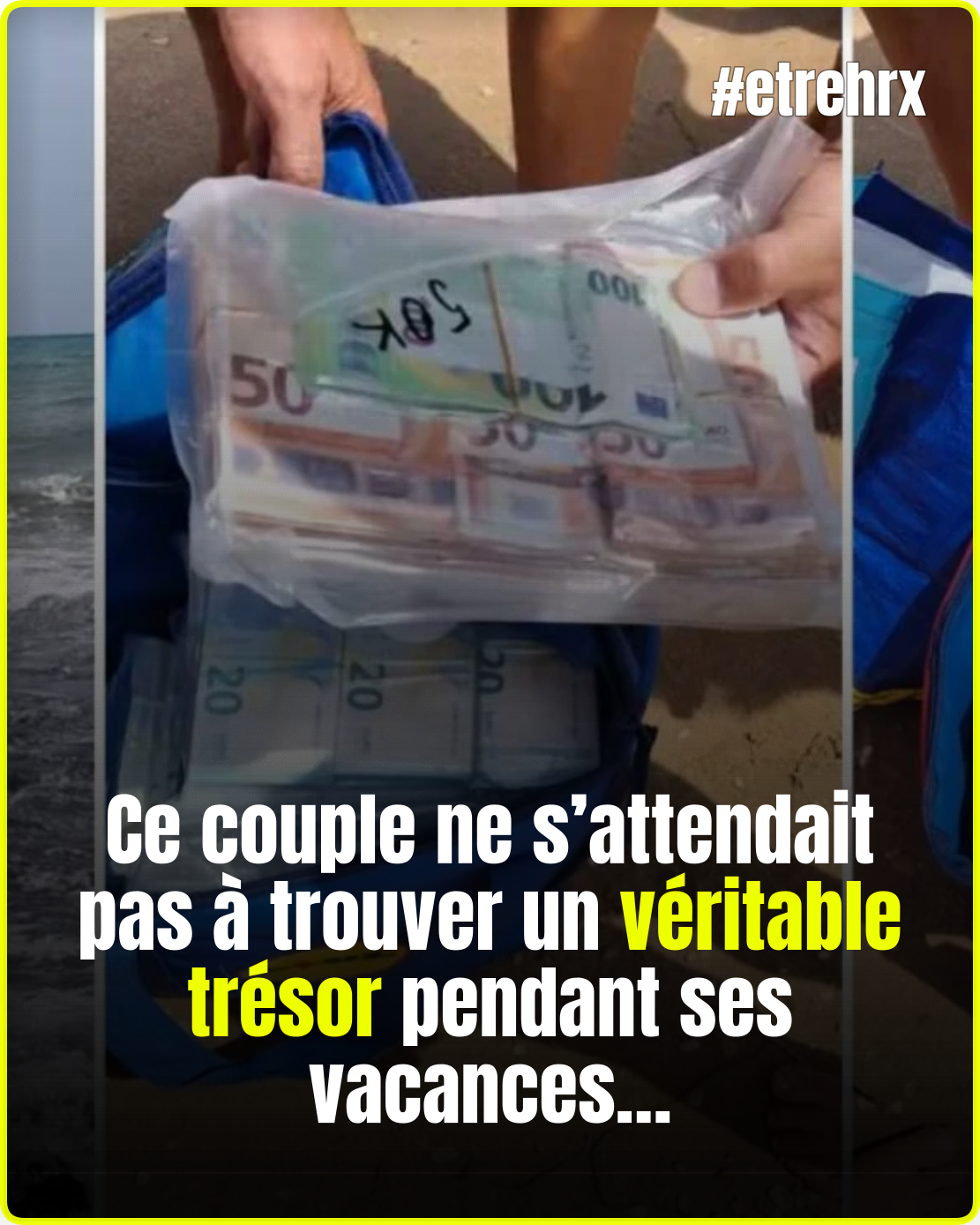 En vacances en Sicile, ils trouvent 700.000 euros dans des sacs hermétiques