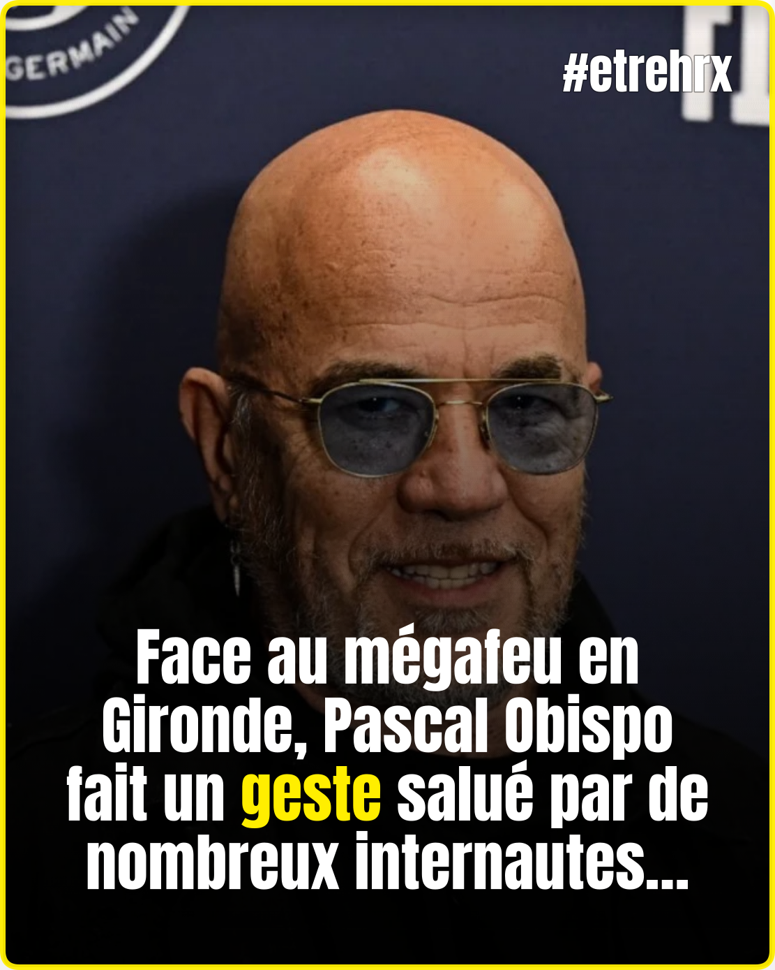 Mégafeu en Gironde: au Cap Ferret, Pascal Obispo a mis sa maison