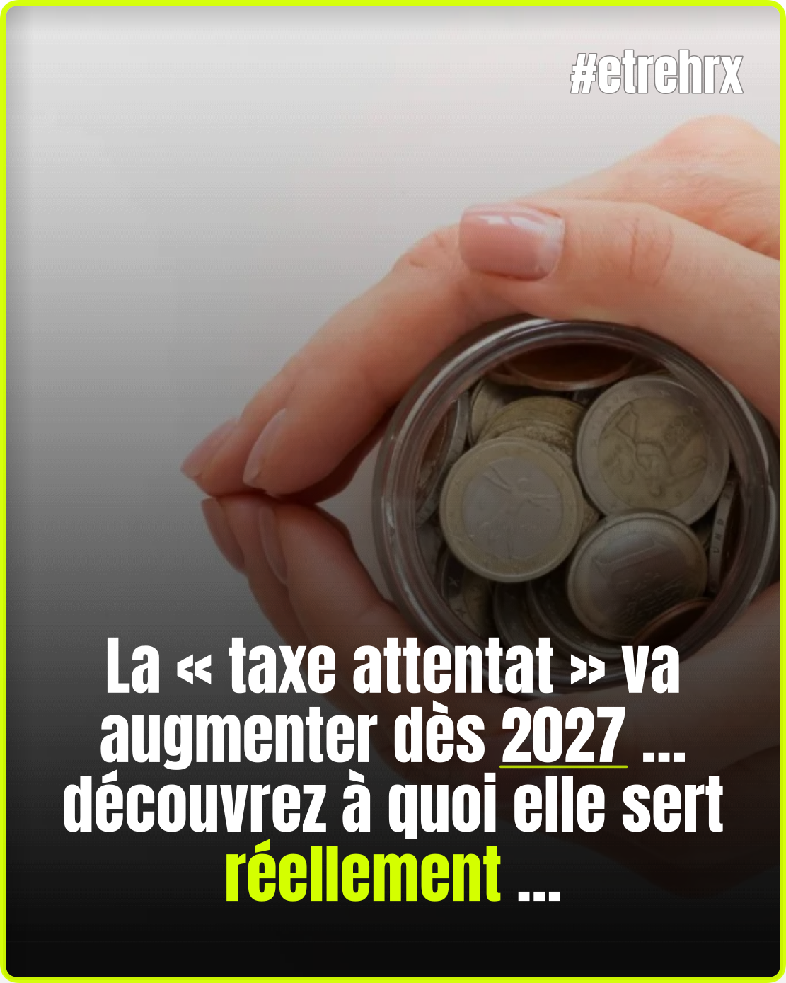 La « taxe attentat » va augmenter de 2 euros en 2027: