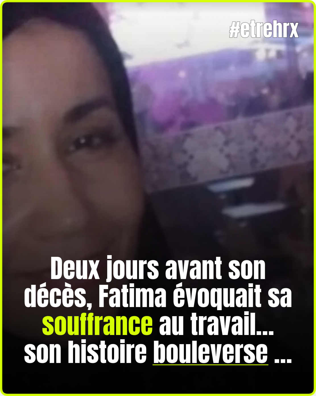 « Deux jours avant son décès, elle nous parlait de sa souffrance