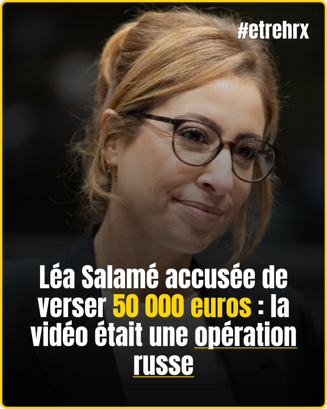 Léa Salamé accusée de verser 50 000 euros : la vidéo était