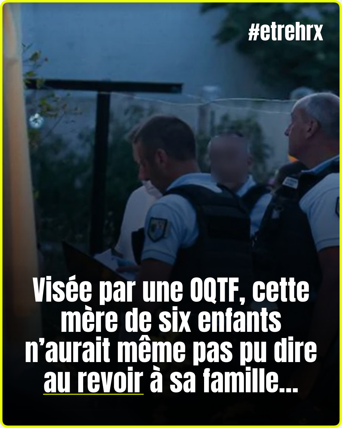 Elle n’a pas pu leur « dire au revoir » : une