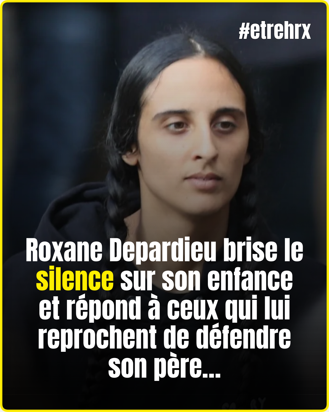 Roxane Depardieu brise le silence : victime dans son enfance, elle répond