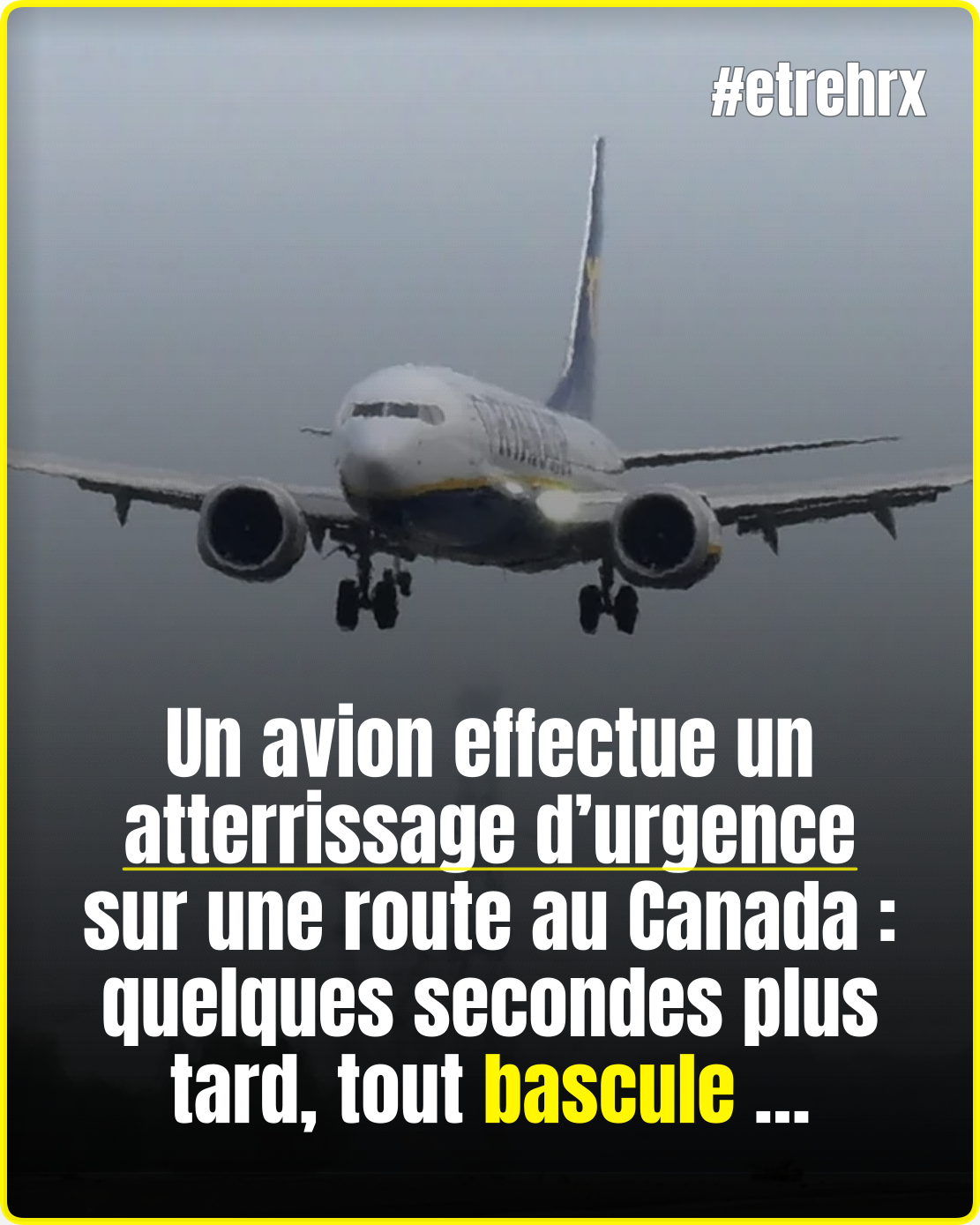 Un décès après l’atterrissage en urgence d’un avion sur une route au