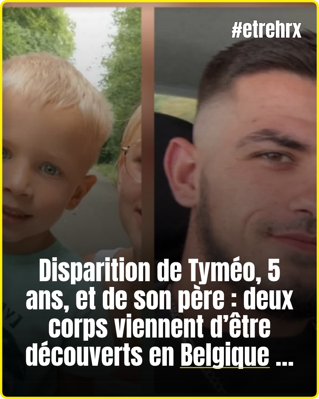 Disparition de Tyméo, 5 ans, et de son père : deux corps,