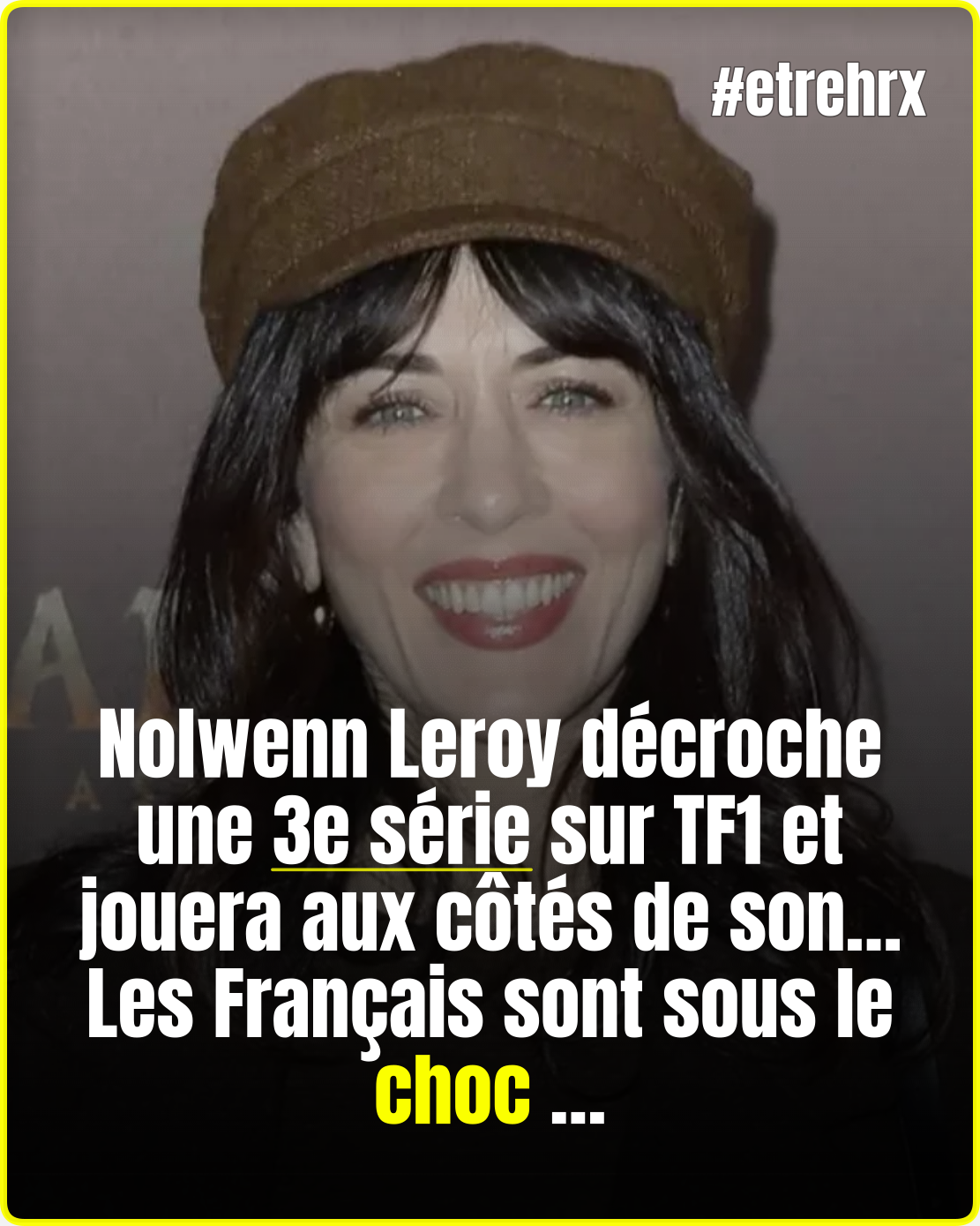 Nolwenn Leroy décroche une troisième série sur TF1 après deux succès à