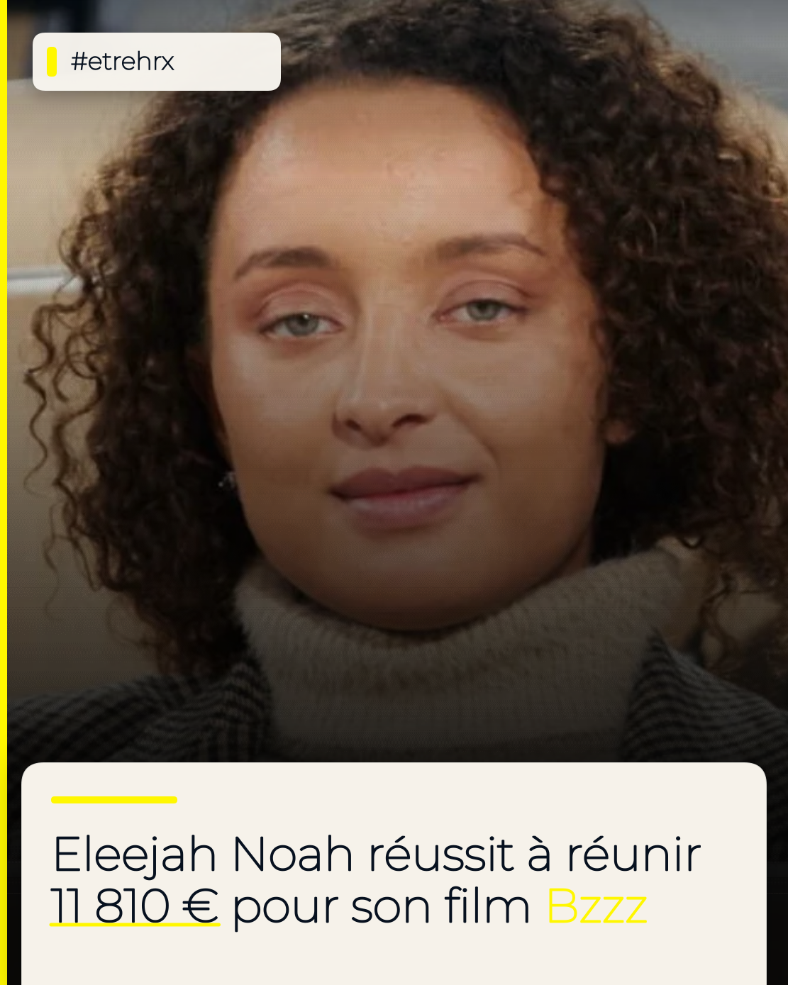 Eleejah Noah : 11 810 euros réunis pour le film Bzzz