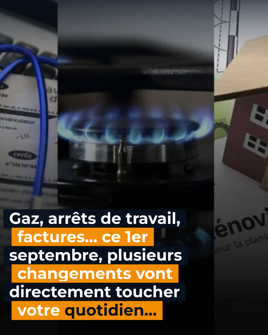 Facturation électronique, plafonnement des arrêt de travail, hausse du prix du gaz… Tout ce qui change ce 1er septembre