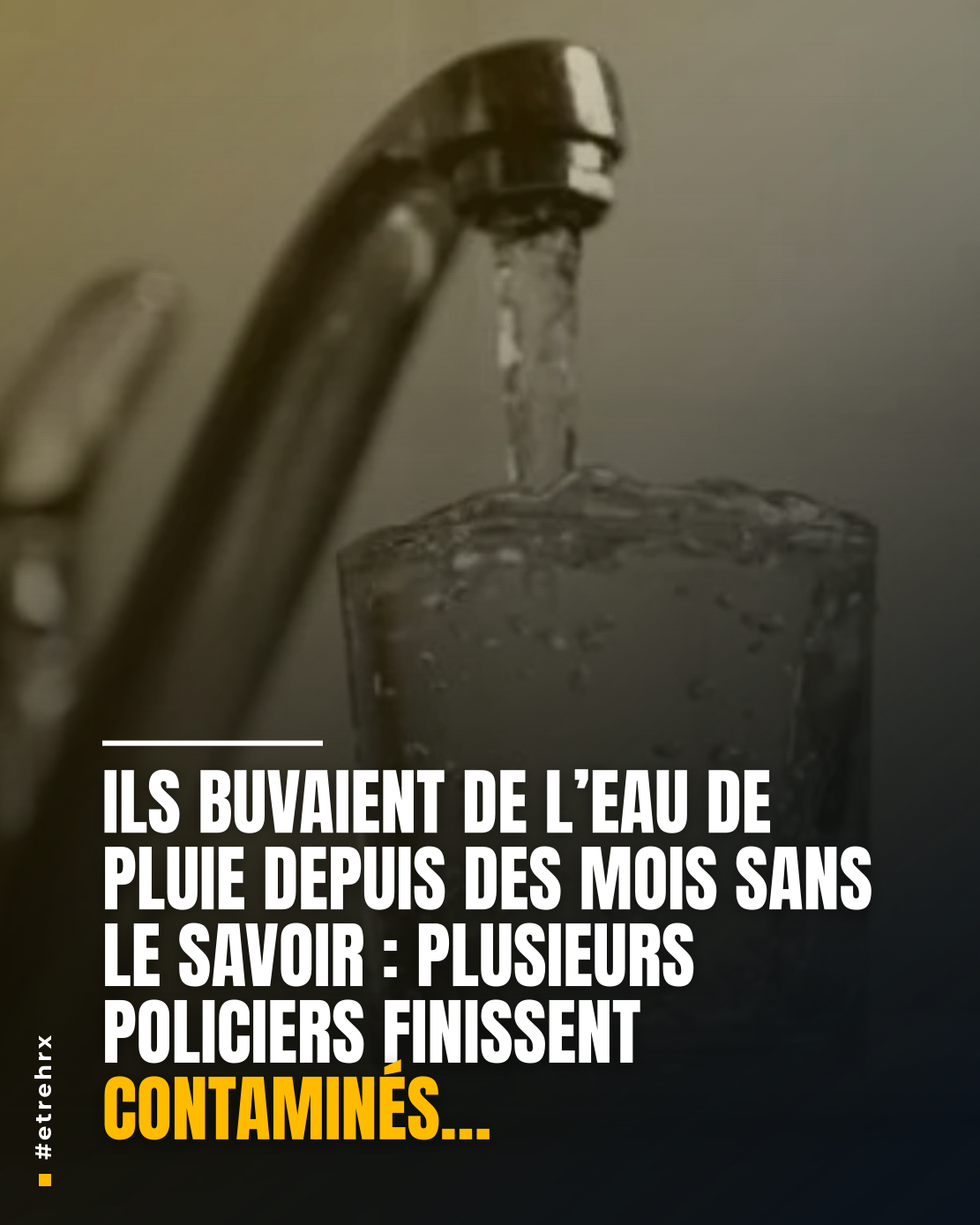Ils buvaient de l’eau de pluie depuis des mois : des policiers contaminés dans leur commissariat à cause d’une erreur de raccordement