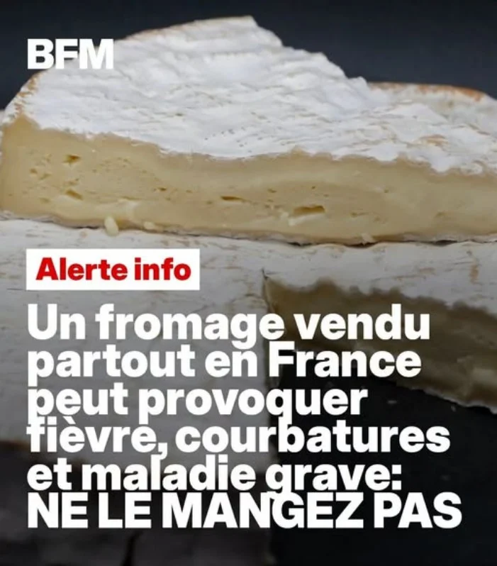 Ce fromage vendu chez Intermarché fait l’objet d’une alerte : ne le consommez surtout pas si vous l’avez acheté…