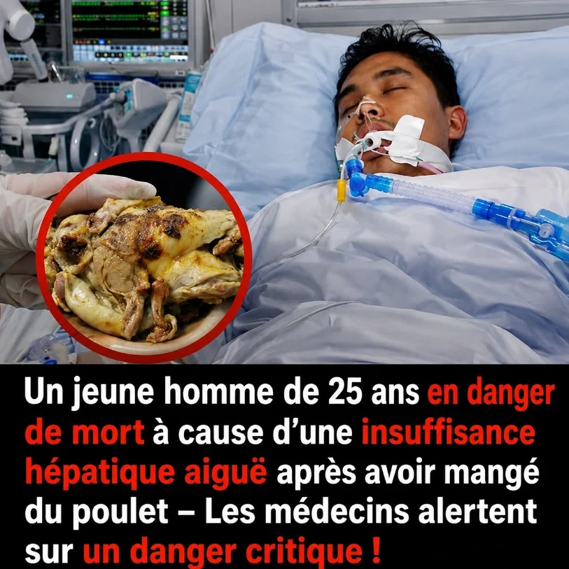 Il mange du poulet et décède quelques jours plus tard