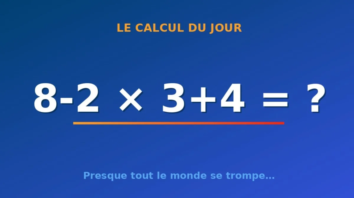 8-2 × 3+4 (2) 8-2 × 3+4 (2)
