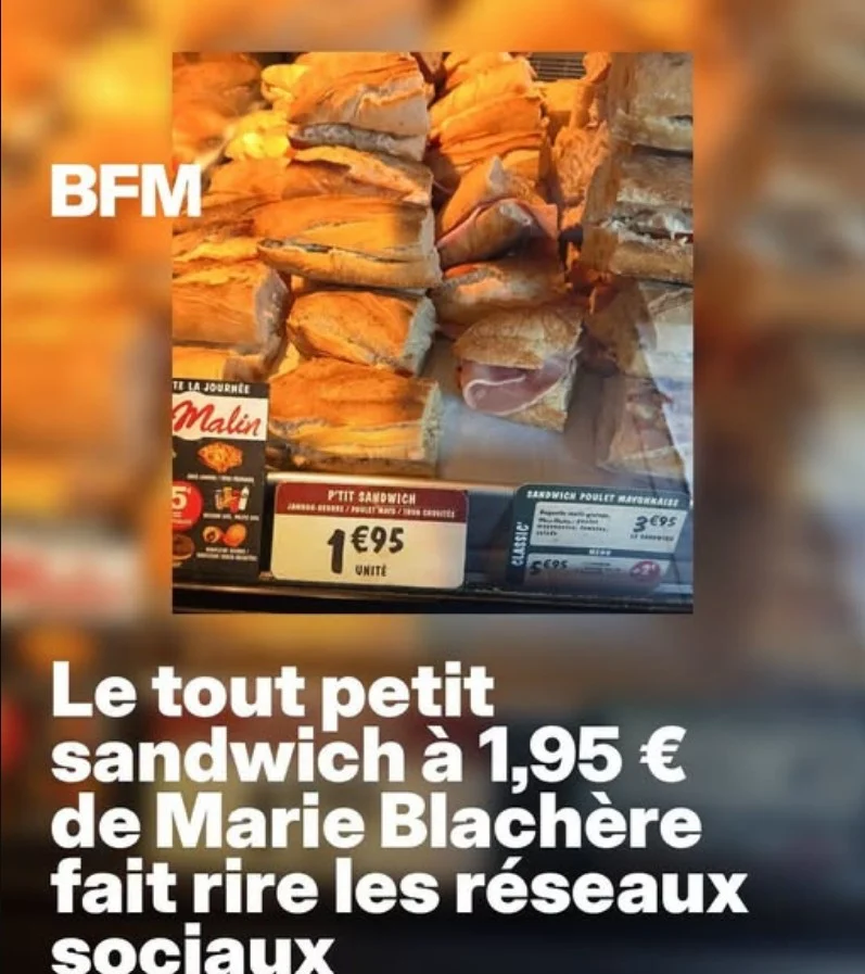 "Tu manges deux bouchées, tu te bouffes les doigts"