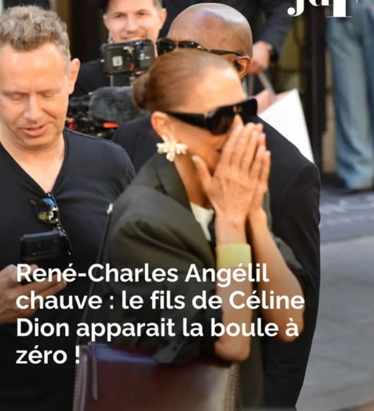 René-Charles Angélil chauve : le fils de Céline Dion apparait la boule à zéro !