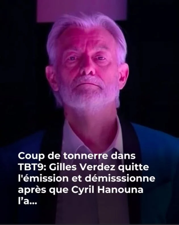 Gilles Verdez face à un choix impossible : Cyril Hanouna ou LFI