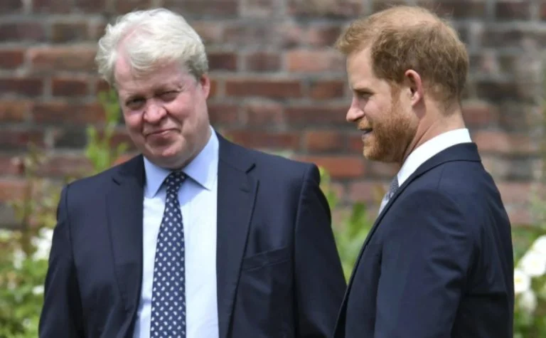 Prince Harry de retour son oncle Charles Spencer (4)