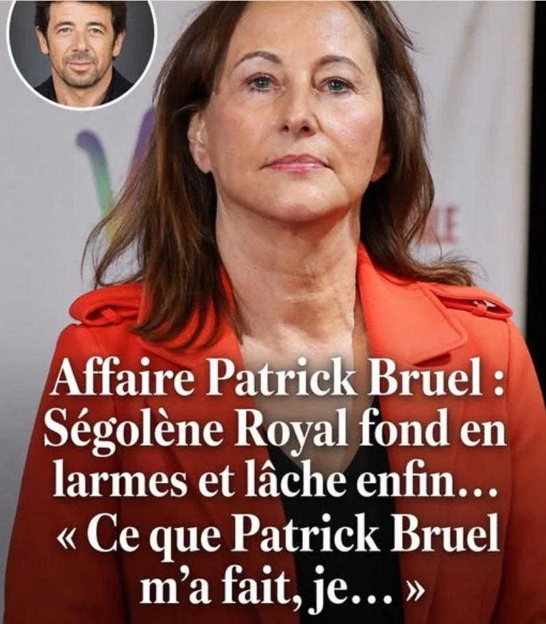Patrick Bruel accusé, Ségolène Royal pousse un cri du cœur : “La salissure, la carrière en ruines…”