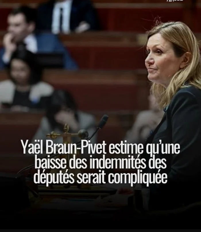 Baisser les indemnités des députés ? Yaël Braun-Pivet explique pourquoi ce serait