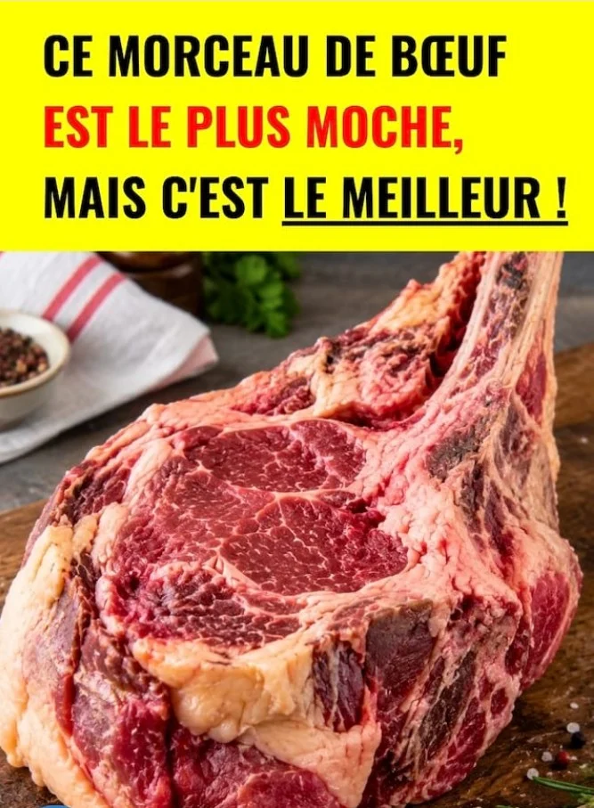 Un boucher révèle ce morceau de bœuf souvent délaissé : son goût pourrait vous surprendre…