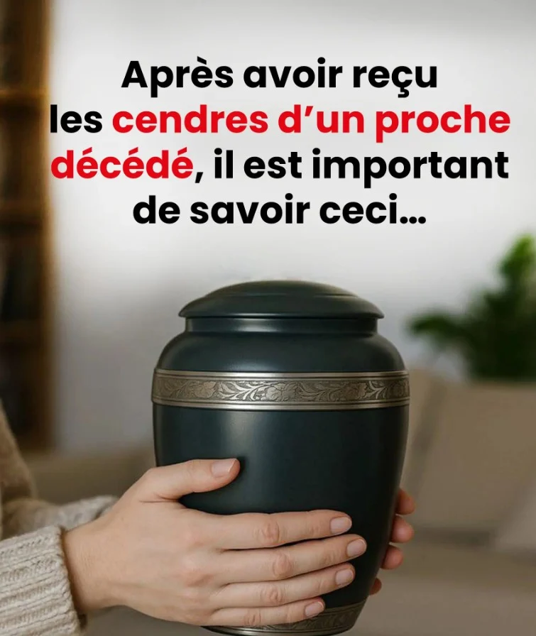 Après avoir reçu les cendres d’un proche, il existe une chose essentielle que beaucoup ignorent…