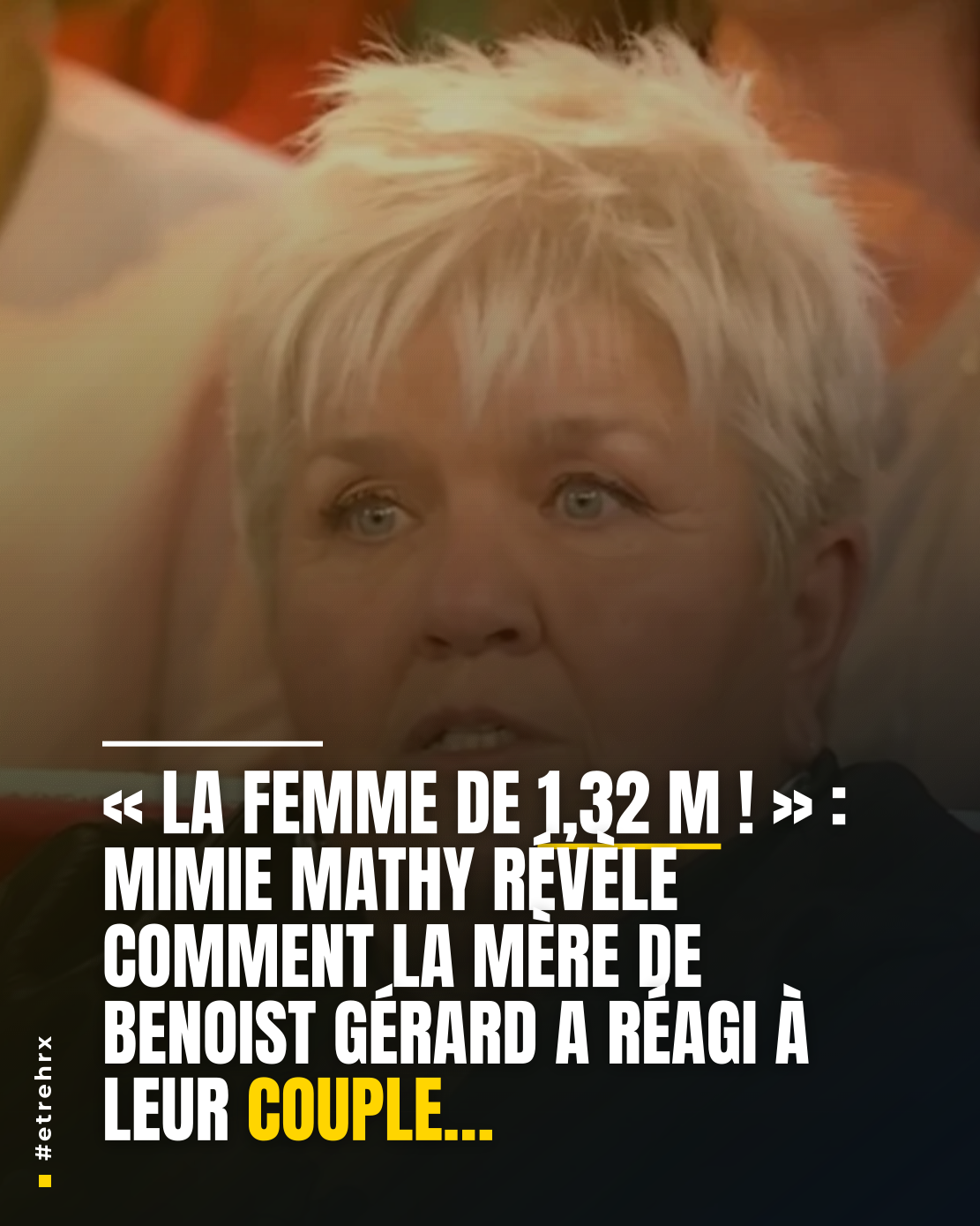 « Elle s&rsquo;est décomposée » : Mimie Mathy, la réaction fracassante de la mère de son chéri Benoist Gérard en découvrant leur relation, “La femme de 1m32 ! »