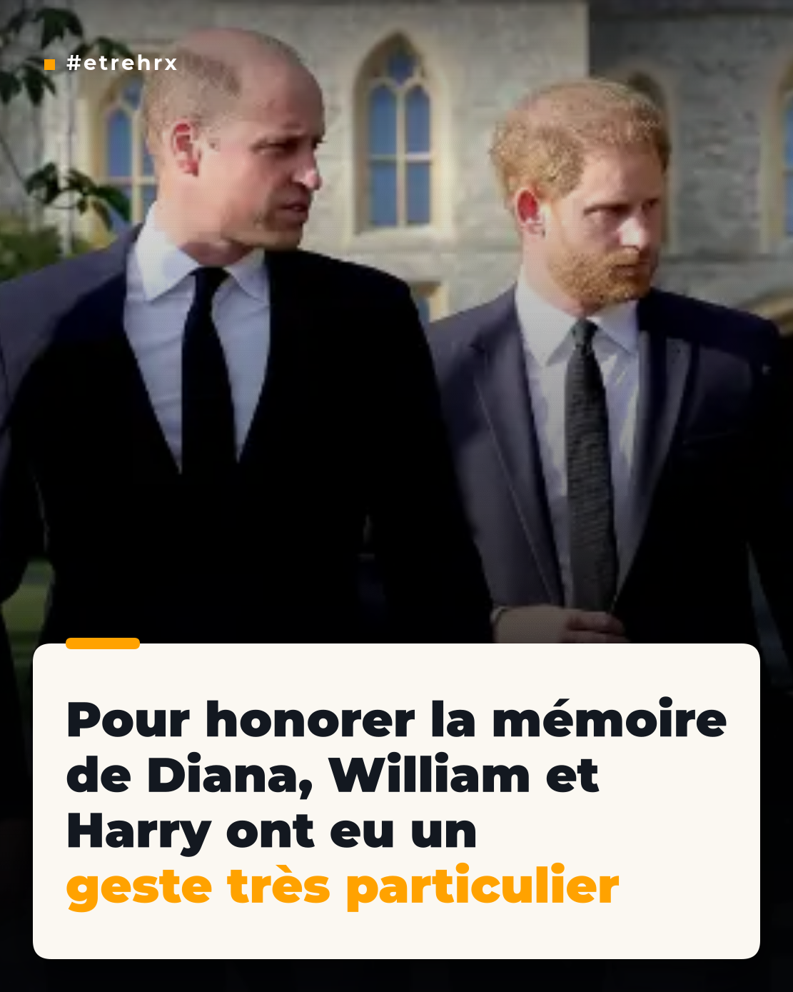 Anniversaire de la disparition de Diana : comment William et Harry l&rsquo;ont honorée en privé