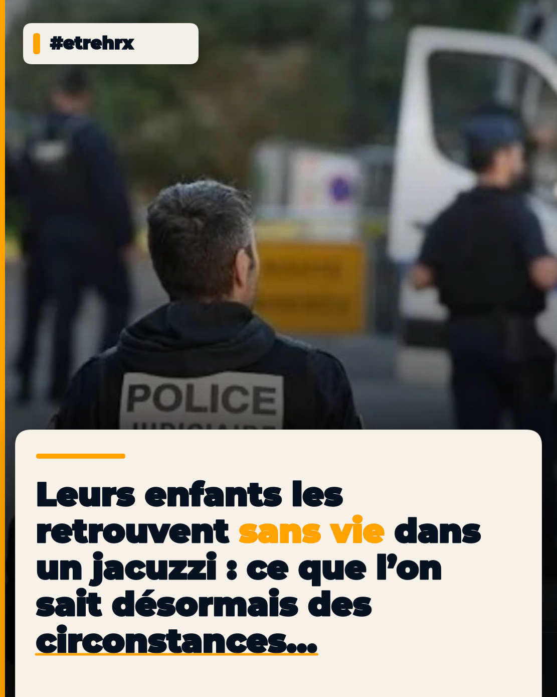 Couple retrouvé sans vie par ses enfants dans un jacuzzi : on en sait plus sur les circonstances du drame