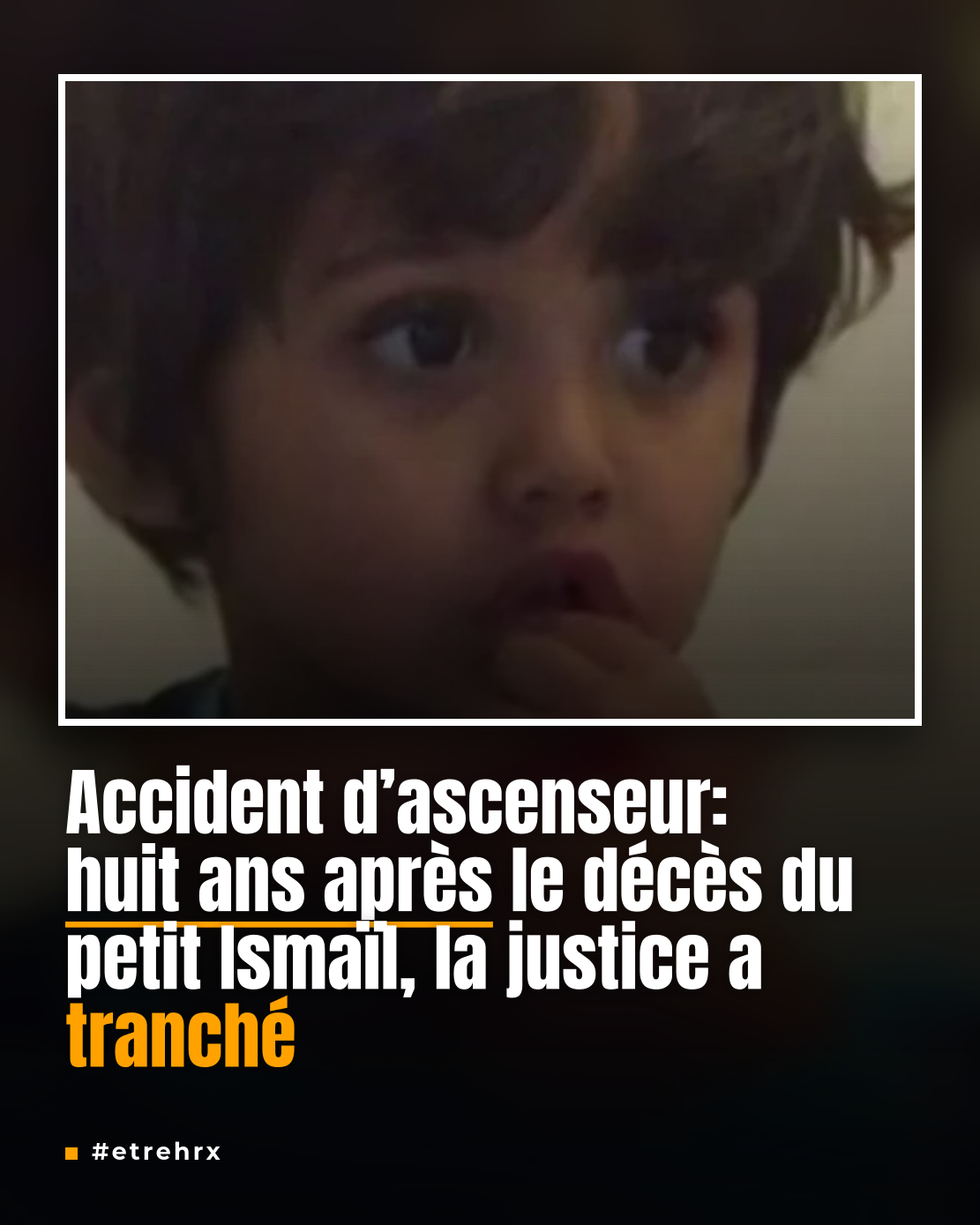Accident d’ascenseur: huit ans après le décès du petit Ismaïl, la justice a tranché