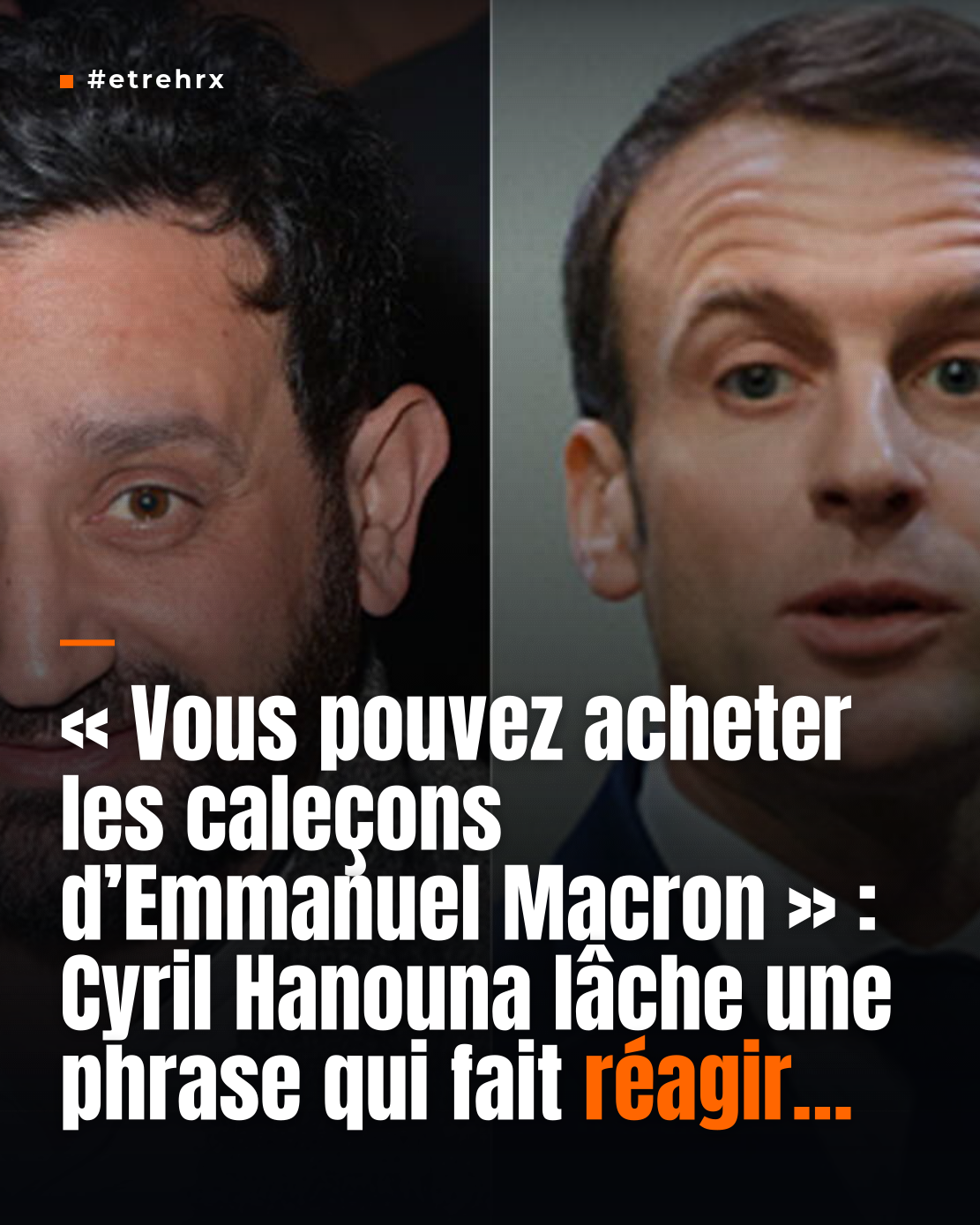 « Vous pouvez acheter les caleçons d&rsquo;Emmanuel Macron sur Internet » : Cyril Hanouna cash sur l&rsquo;utilisation des bénéfices de la boutique de l’Élysée