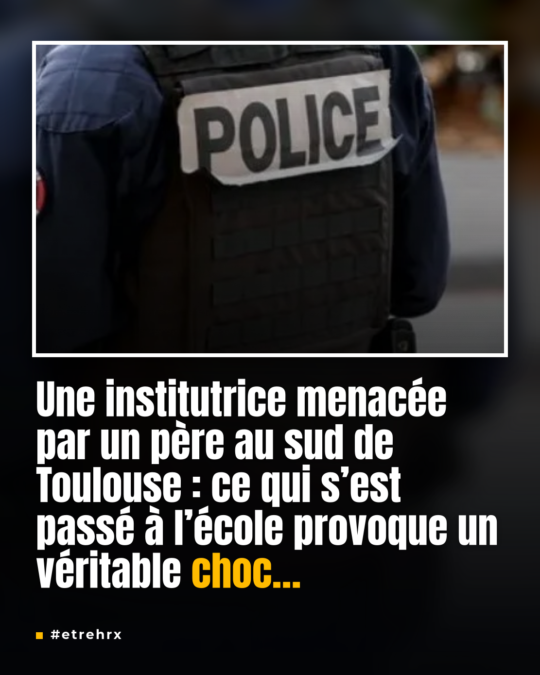 Un père menace de décapi*tation une institutrice au sud de Toulouse : choc et garde à vue après l&rsquo;incident scolaire