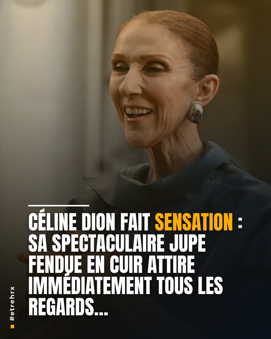 Céline Dion fait le show : sa spectaculaire jupe fendue en cuir attire tous les regards