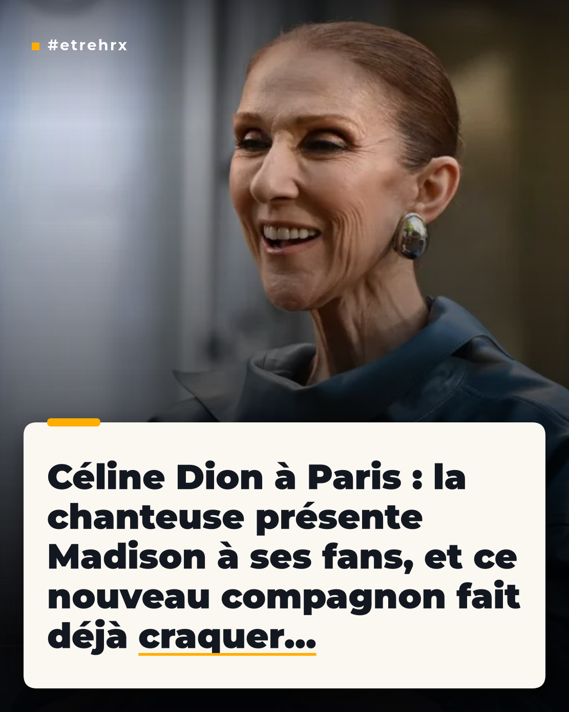 Céline Dion à Paris : La chanteuse a présenté à ses fans Madison, son nouveau chien