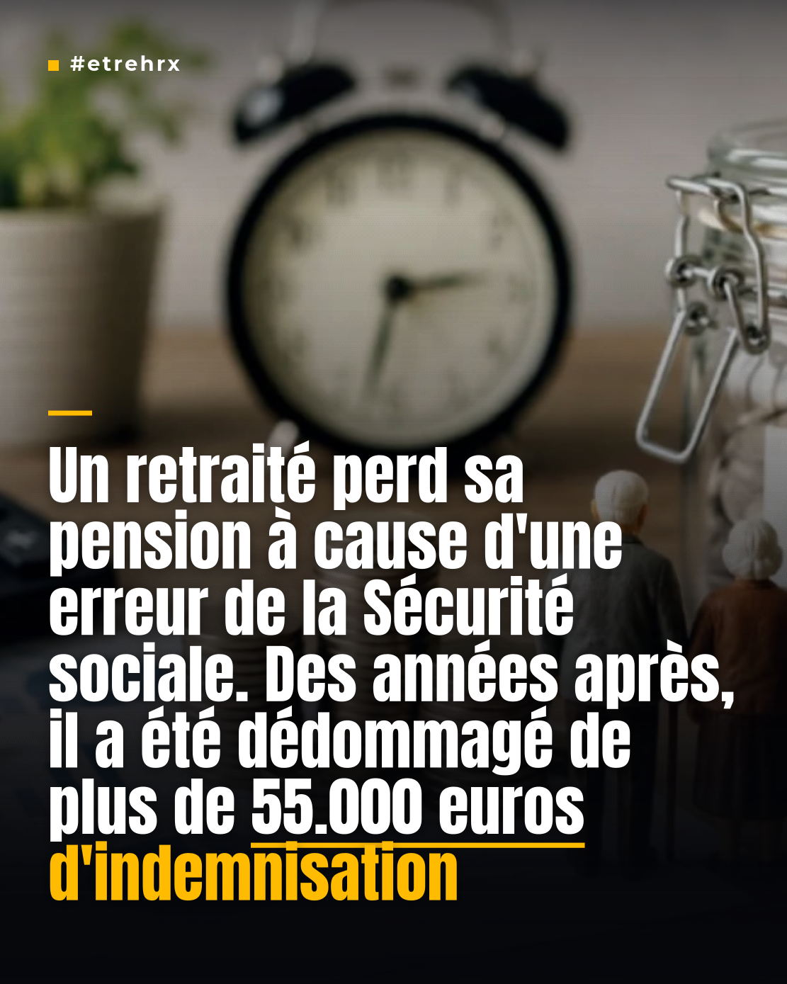 Un retraité perd sa pension à cause d’une erreur de la Sécurité