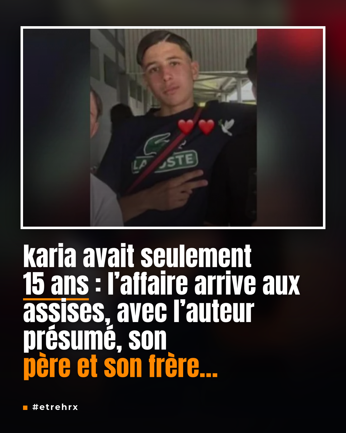 Décès de Zakaria, 15 ans, à Romans-sur-Isère: l’auteur du coup de couteau