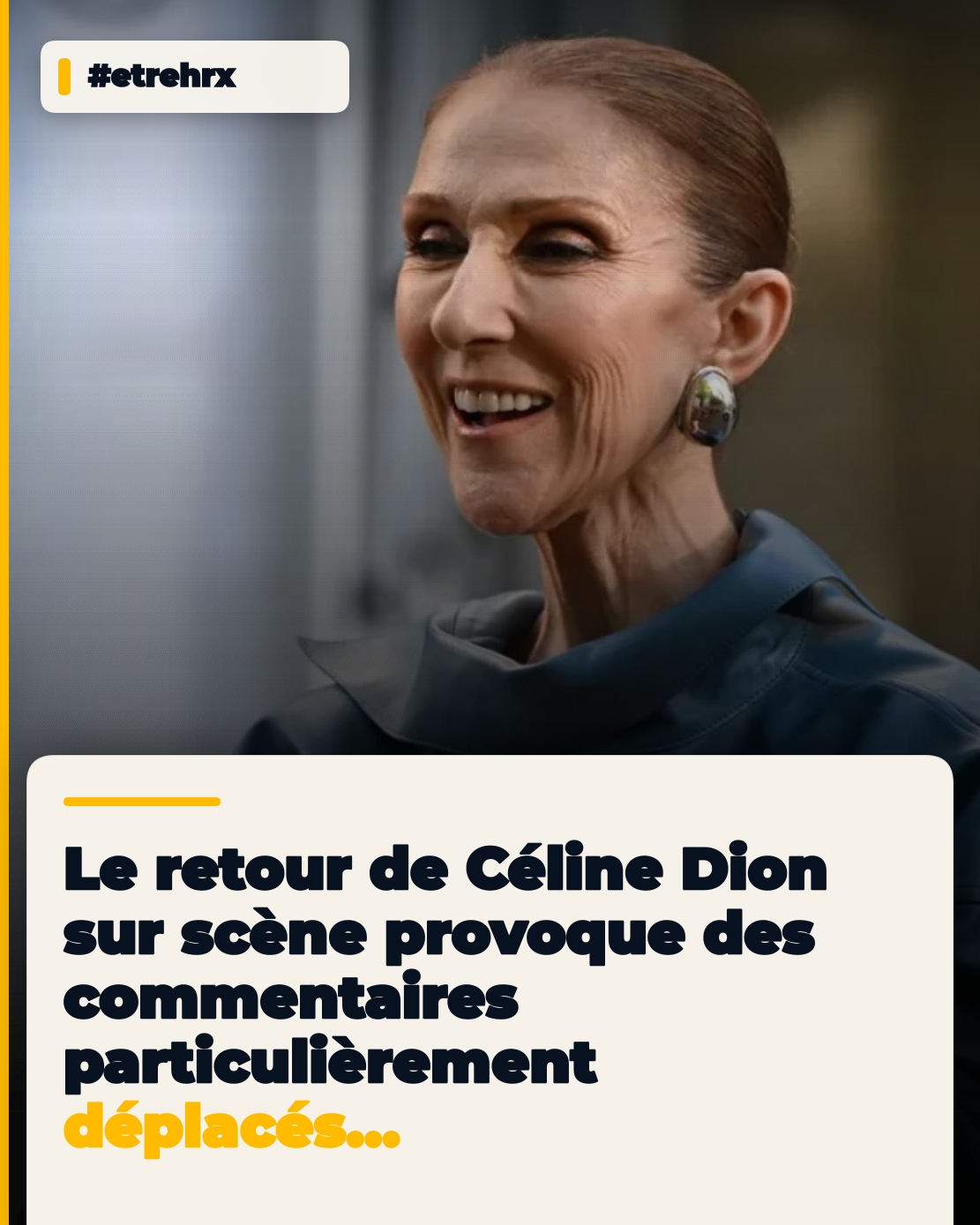 « Sac d’os », « un cadavre » : le retour de