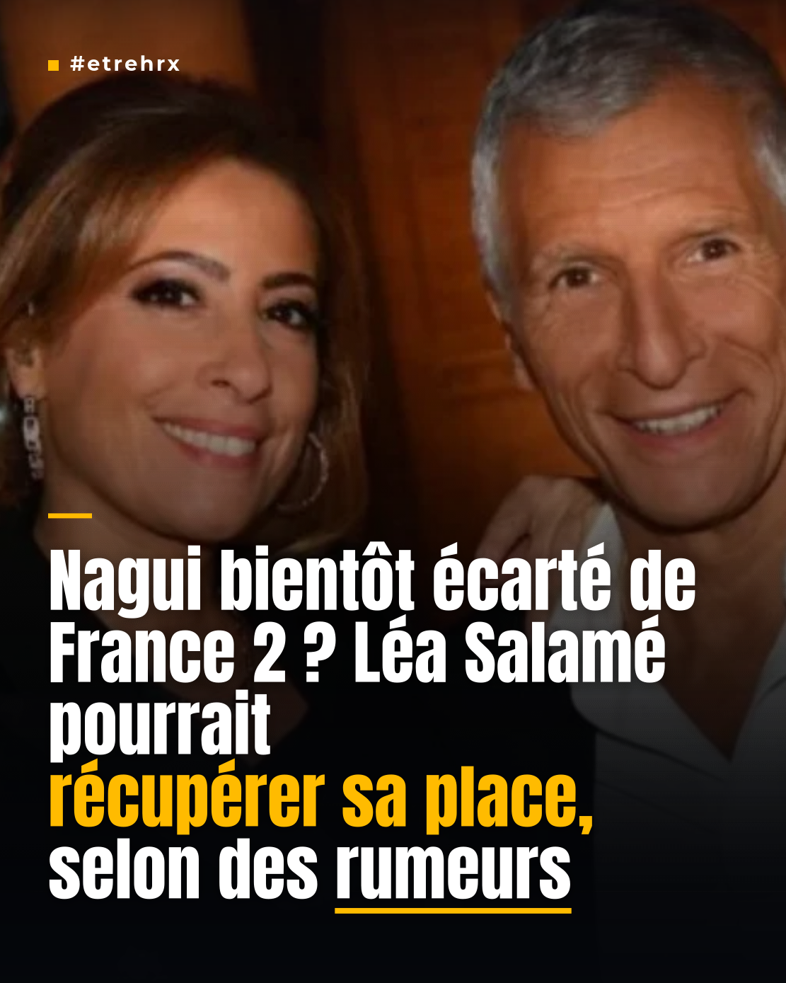 Nagui bientôt viré de France 2 ? L’animateur serait sur la sellette