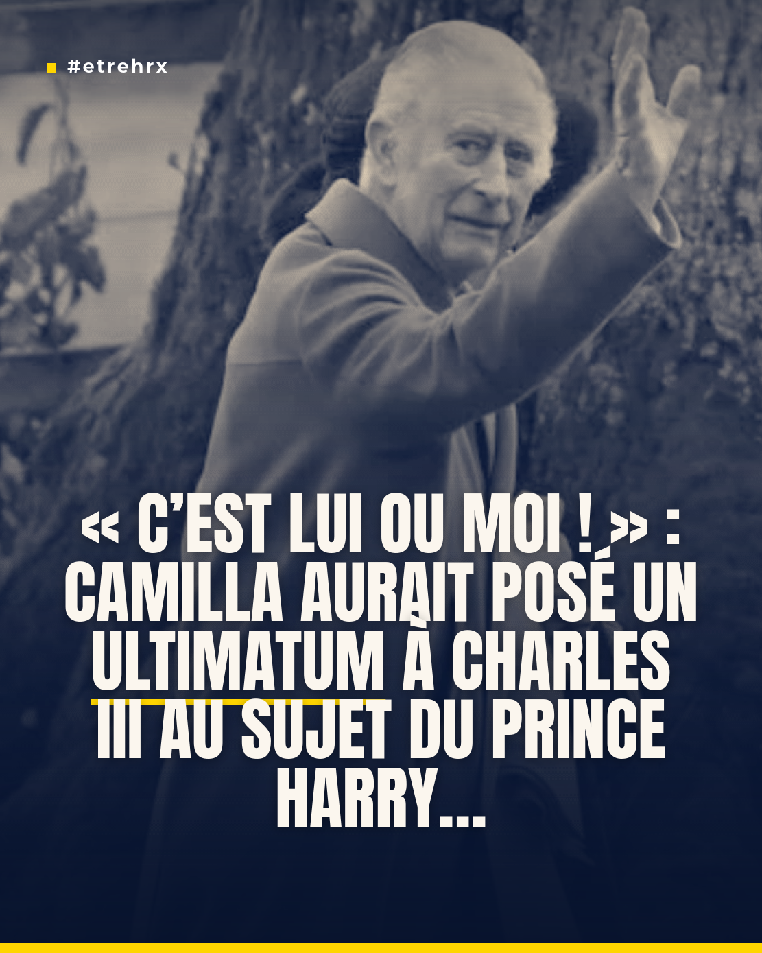 « C’est lui ou moi ! » : furieuse, la reine Camilla