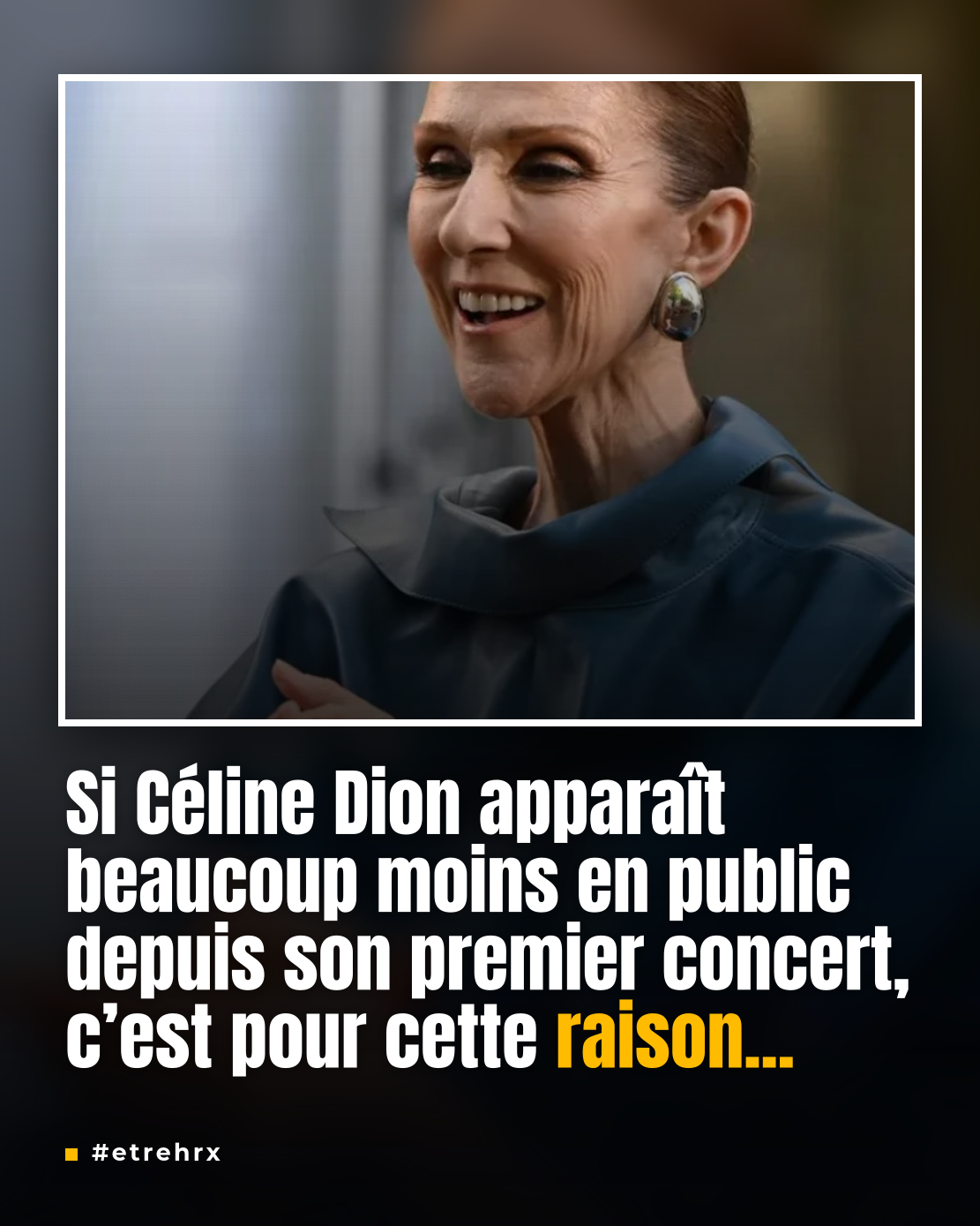 Si Céline Dion apparaît beaucoup moins en public depuis son premier concert,