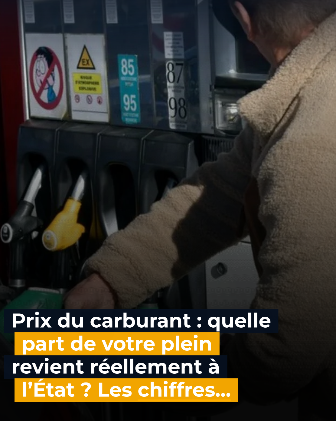 Prix du carburant : voici ce que l’État touche réellement sur votre