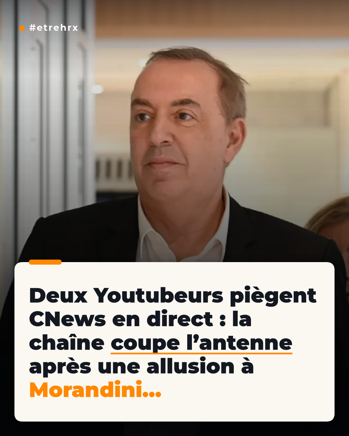 Deux Youtubeurs piègent CNews en direct en visant Jean-Marc Morandini : la