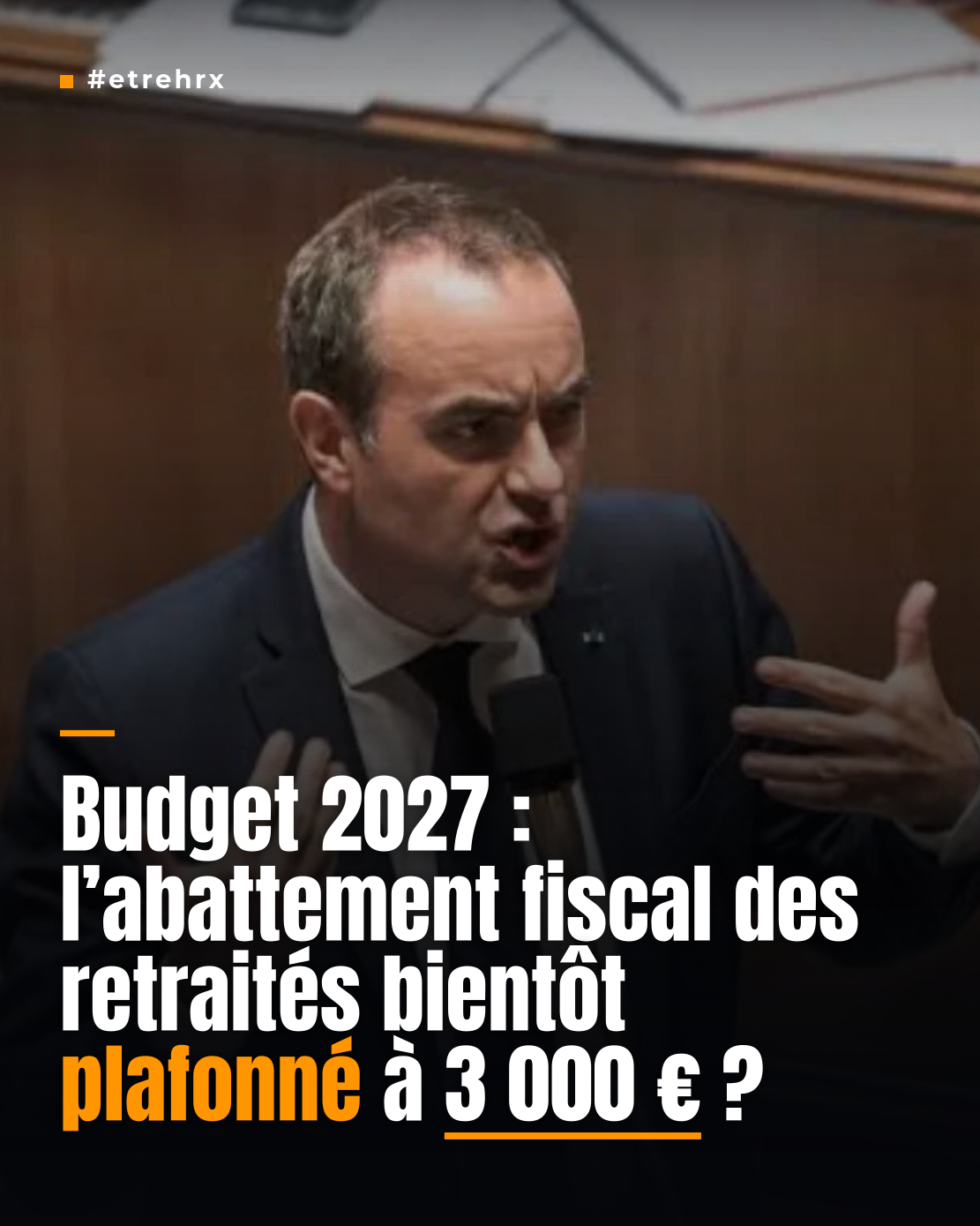Budget 2027 : Vers un plafond de 3.000 euros pour l’abattement fiscal