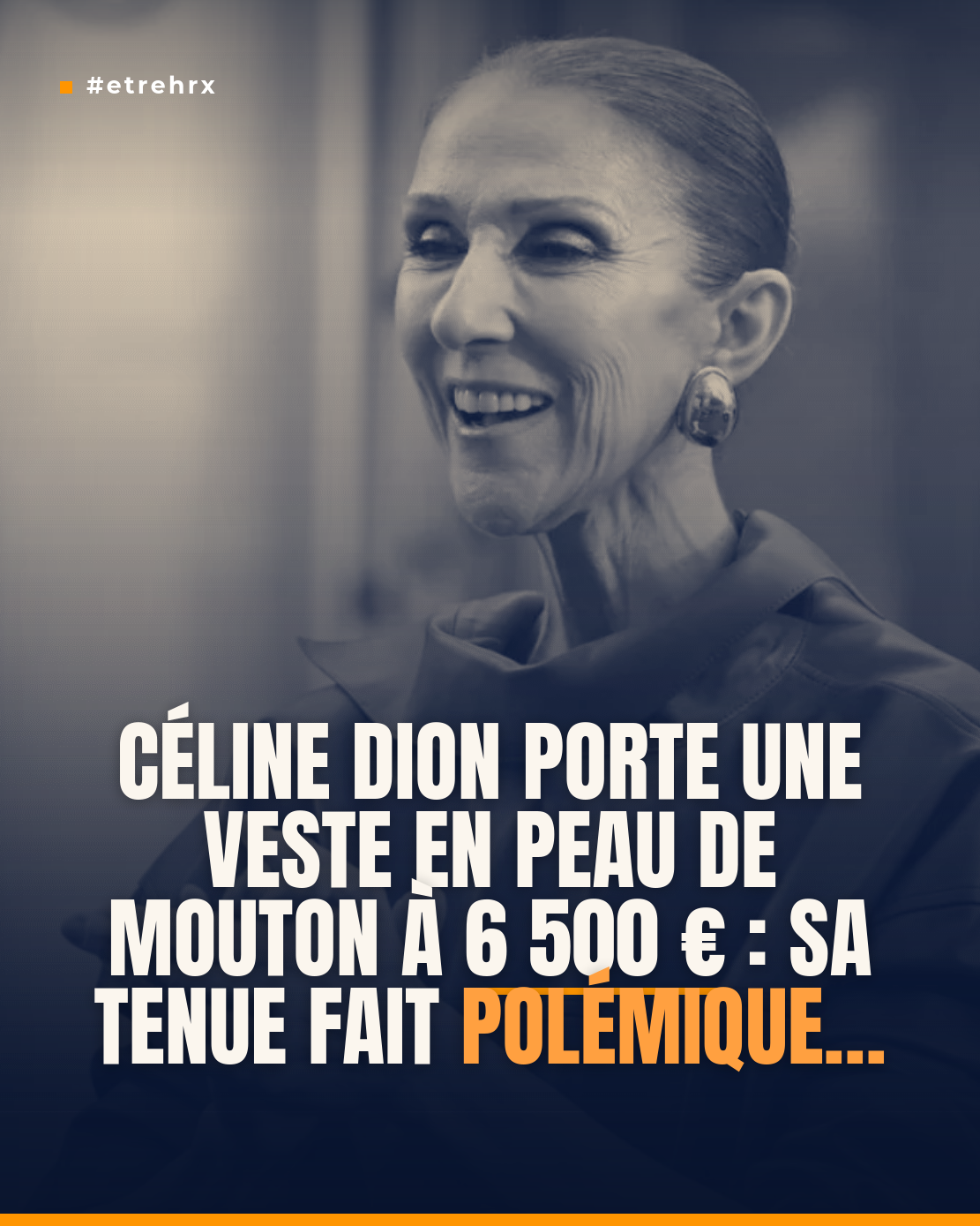 Céline Dion s’affiche avec une veste en peau de mouton à 6