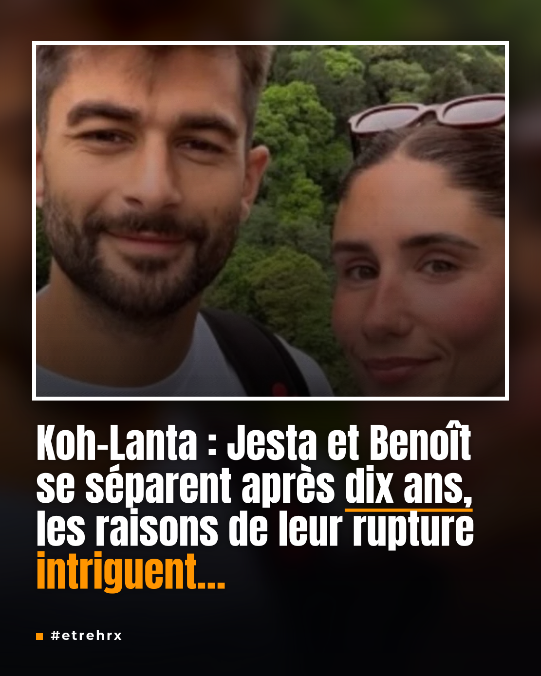 « On reste une famille »: Jesta et Benoit, couple iconique de