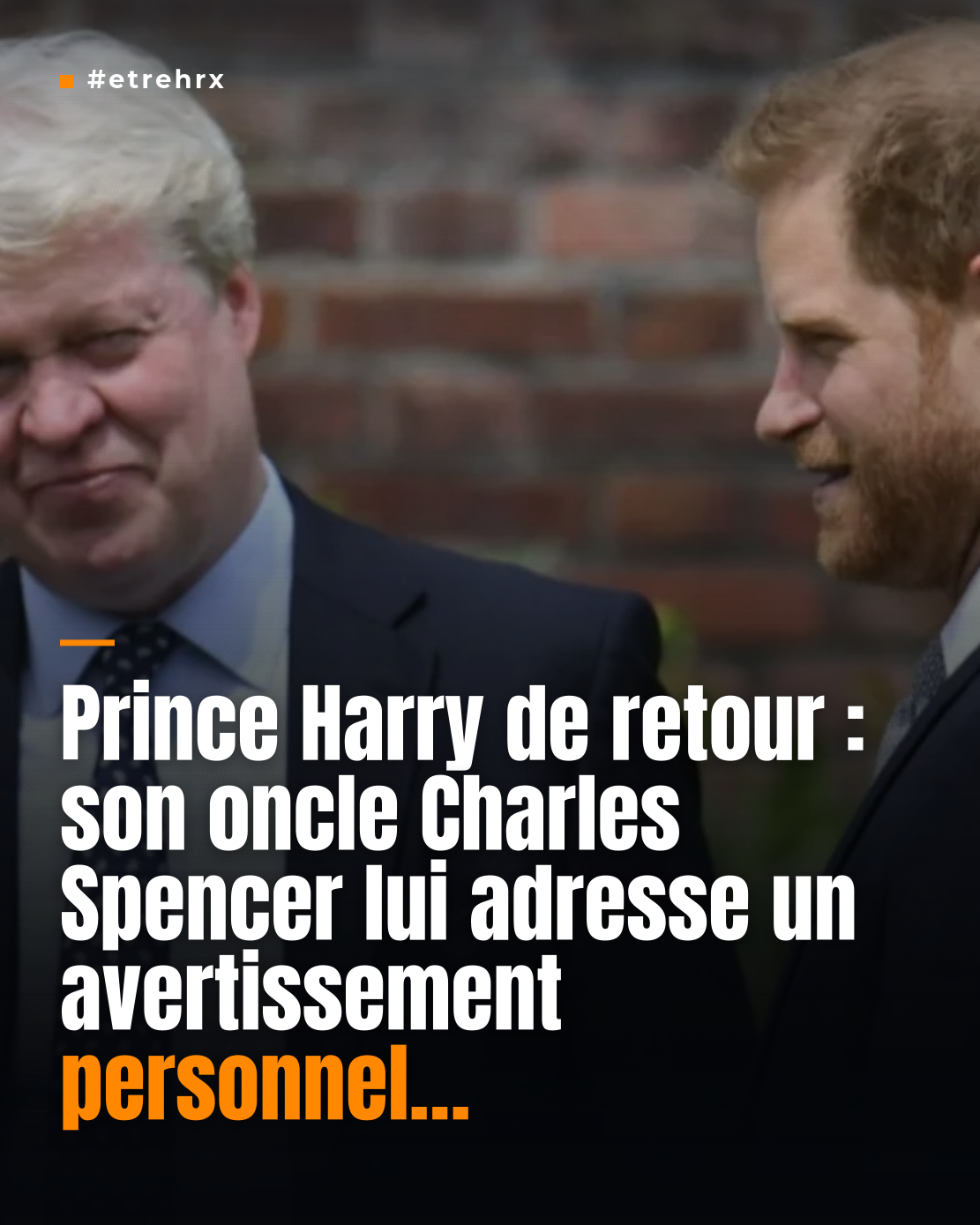 Prince Harry de retour : son oncle Charles Spencer lance un avertissement