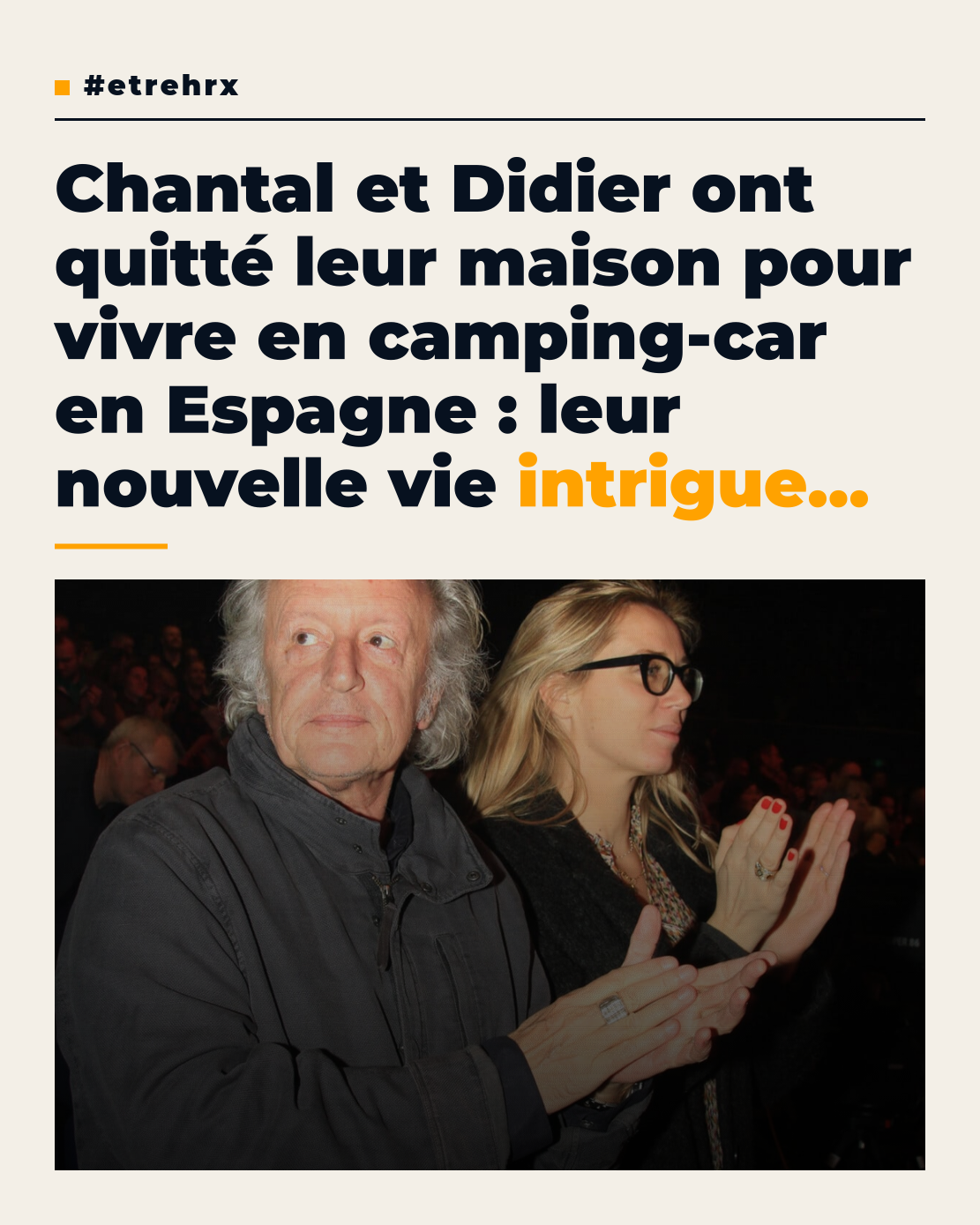 Chantal et Didier ont quitté leur maison pour vivre dans un camping-car